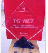  TG-NET万兆在网吧行业占有率第一 