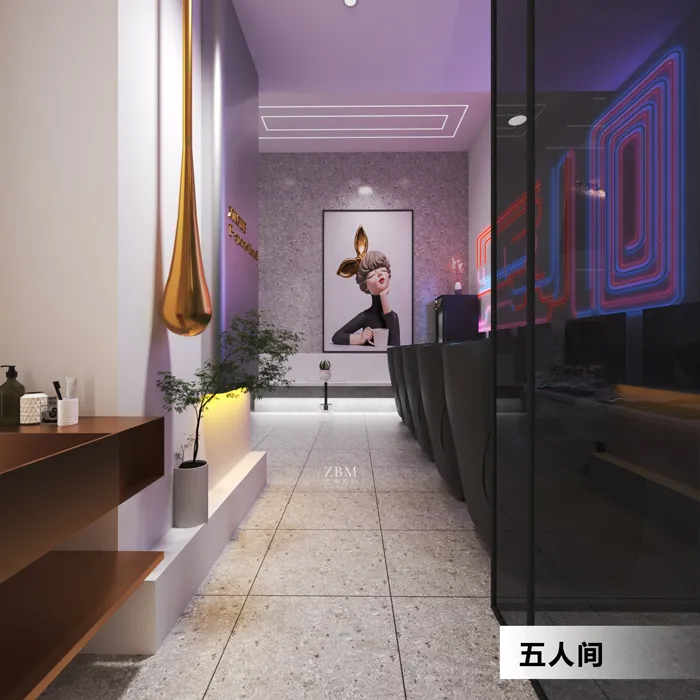 北京电竞酒店设计装修效果图